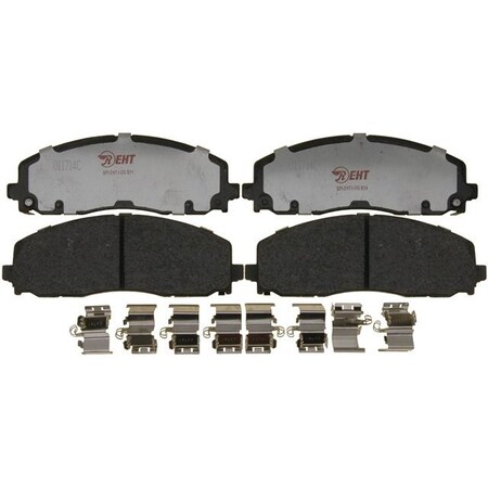 R/M Brakes OE Replacement, Hybrid Technology, Includes Mounting Hardware EHT1589H